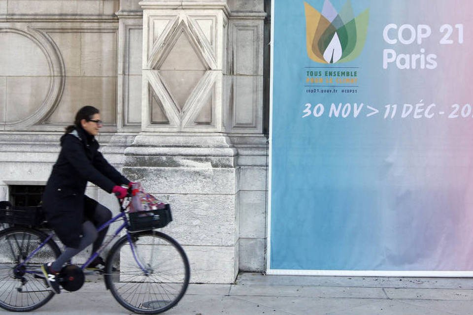 
	COP 21: em Paris, a comunidade internacional dever&aacute; entrar em acordo sobre um novo modelo para continuar protegendo o meio ambiente
 (Eric Gaillard / Reuters)