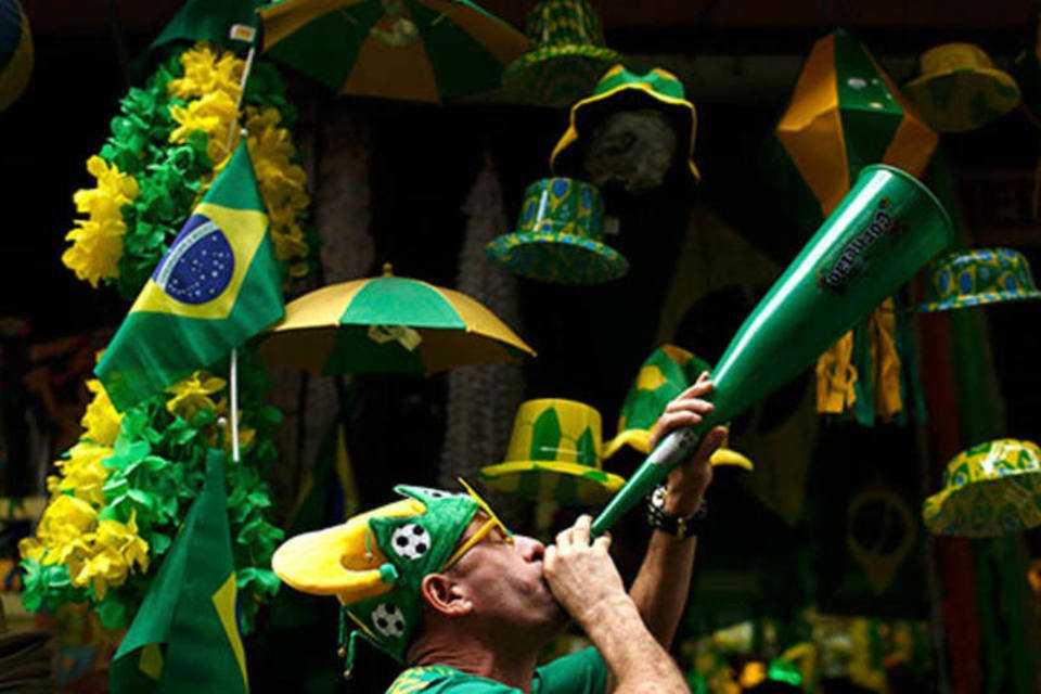 Lojas contabilizam prejuízo com a Copa no Brasil