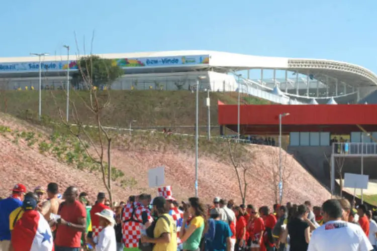 
	Arena Corinthians: Prefeitura ainda estuda como lidar com o tr&acirc;nsito em dias de jogos
 (Guilherme Dearo/Exame.com)
