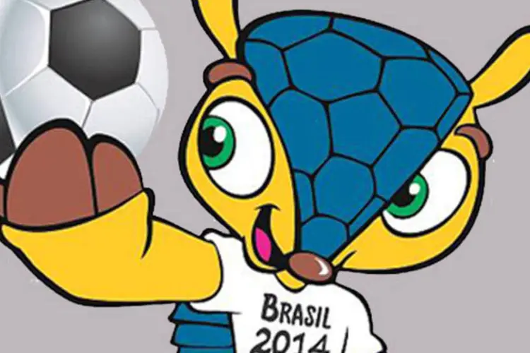 
	Mascote da Copa: volunt&aacute;rios receber&atilde;o um uniforme e ajuda para alimenta&ccedil;&atilde;o durante a competi&ccedil;&atilde;o, mas a Fifa n&atilde;o pagar&aacute; alojamento, nem transporte de seus pa&iacute;ses de origem
 (Reprodução)