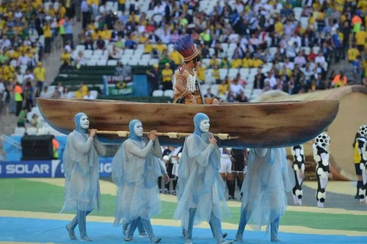 Índio: cerimônia de abertura da Copa lembra cultura do Brasil (Agência Brasil)