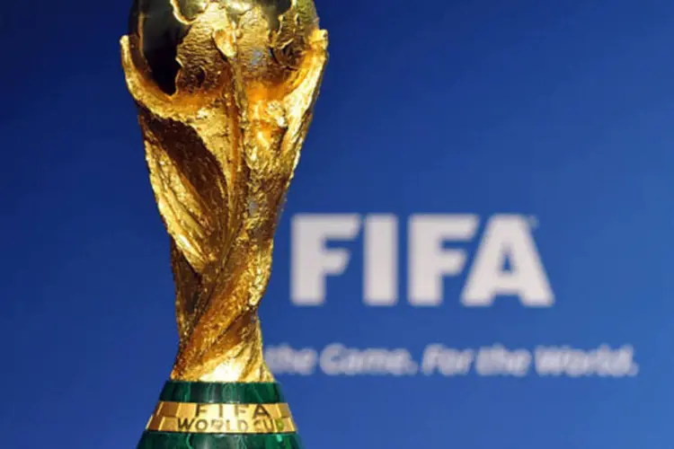 
	Ta&ccedil;a da Copa do Mundo: a alta procura ainda causa grandes &quot;filas virtuais&quot;
 (Getty Images)