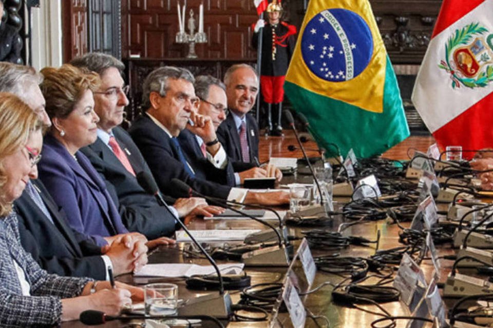 Dilma elogia sucesso de aliança com Peru