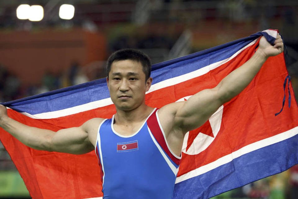 Norte-coreano cumpre expectativas e conquista ouro no salto