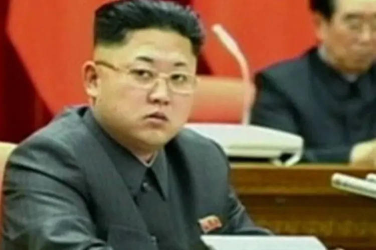 
	Regime de Kim Jong-un interpretou a agress&atilde;o ao embaixador como &quot;uma demonstra&ccedil;&atilde;o da resist&ecirc;ncia&quot; da sociedade sul-coreana
 (KCNA/Reuters/BBC)