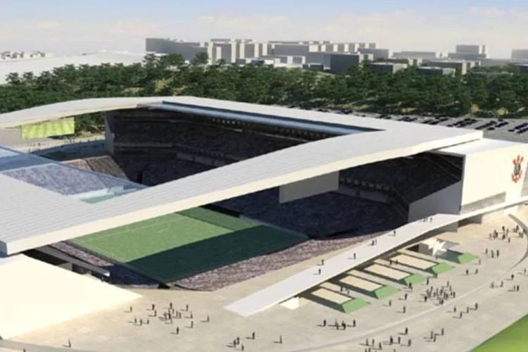 Se aprovada a proposta, o site de traição exigirá que o estádio receba a cor institucional da empresa, que é o cor-de-rosa (Divulgacao)