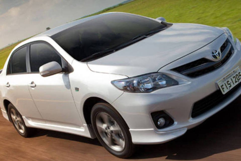 
	Toyota Corolla: entre os modelos afetados, est&atilde;o 752 mil unidades do Corolla vendidas nos Estados Unidos
 (Divulgação)