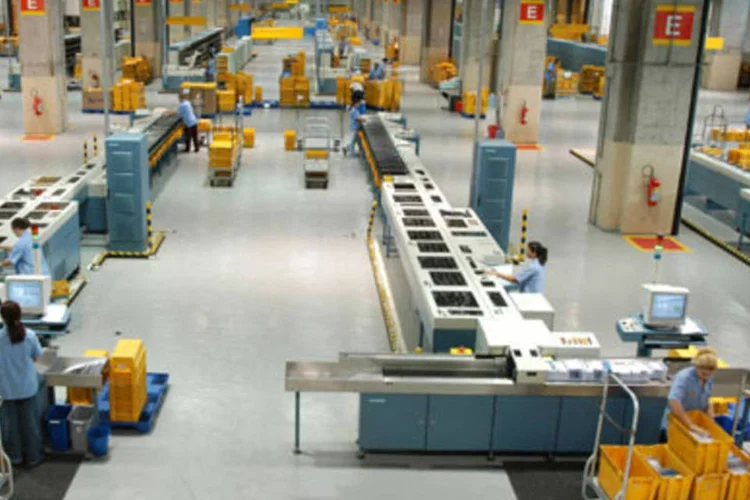 Centro de distribuição dos Correios: orçamento anual de cerca de R$ 12 bilhões