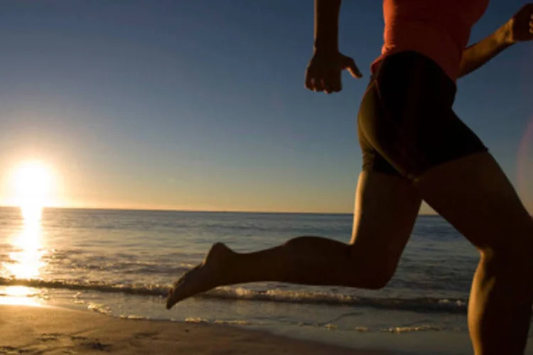 
	Corrida: pesquisadores descobriram que, na verdade, o ser humano expira seus quilos a mais
 (Getty Images)