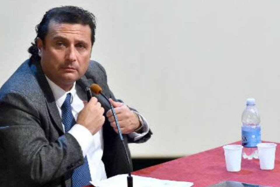 Justiça pede 26 anos de prisão a capitão do Costa Concordia