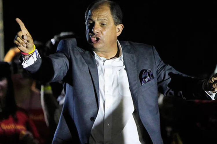 
	Luis Guillermo Sol&iacute;s, o presidente da Costa Rica
 (REUTERS/Juan Carlos Ulate)