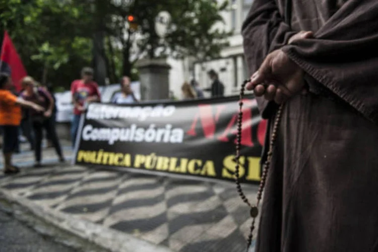 Movimentos sociais protestam contra internações compulsórias de usuários de crack (Marcelo Camargo/ABr)
