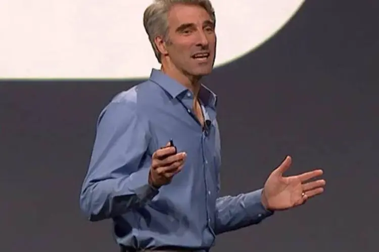 
	Craig Federighi, vice-presidente da Apple: &quot;Esta &eacute; a melhor vers&atilde;o do OS X de todos os tempos&quot;
 (Reprodução de EXAME.com)