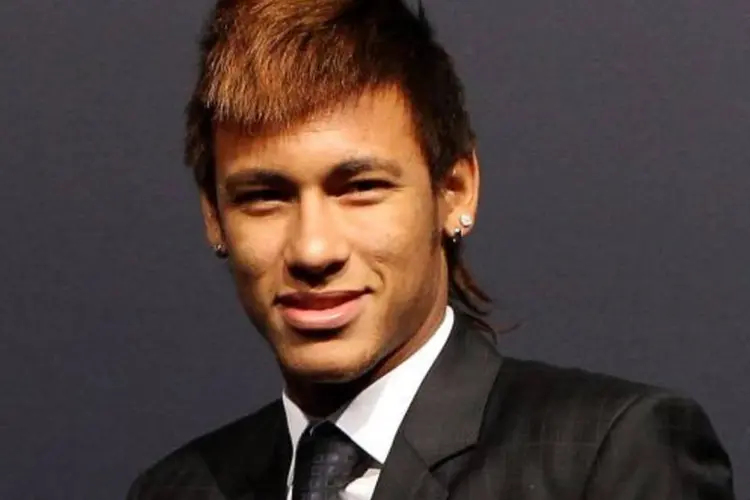 
	Neymar: craque fez bonito nas redes sociais em 2014
 (Scott Heavey/Getty Images)