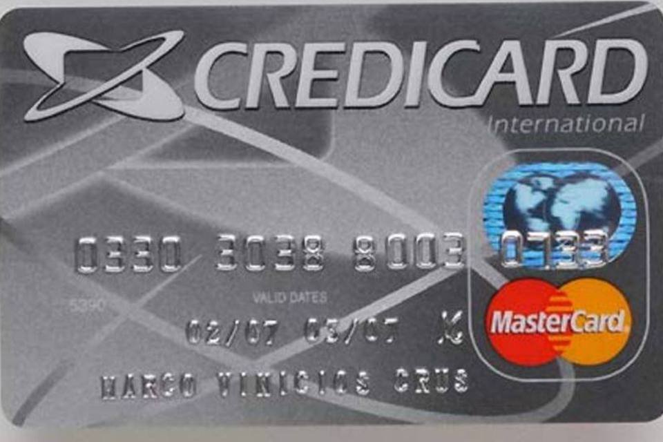 Credicard ofereceu 30% mais crédito este ano