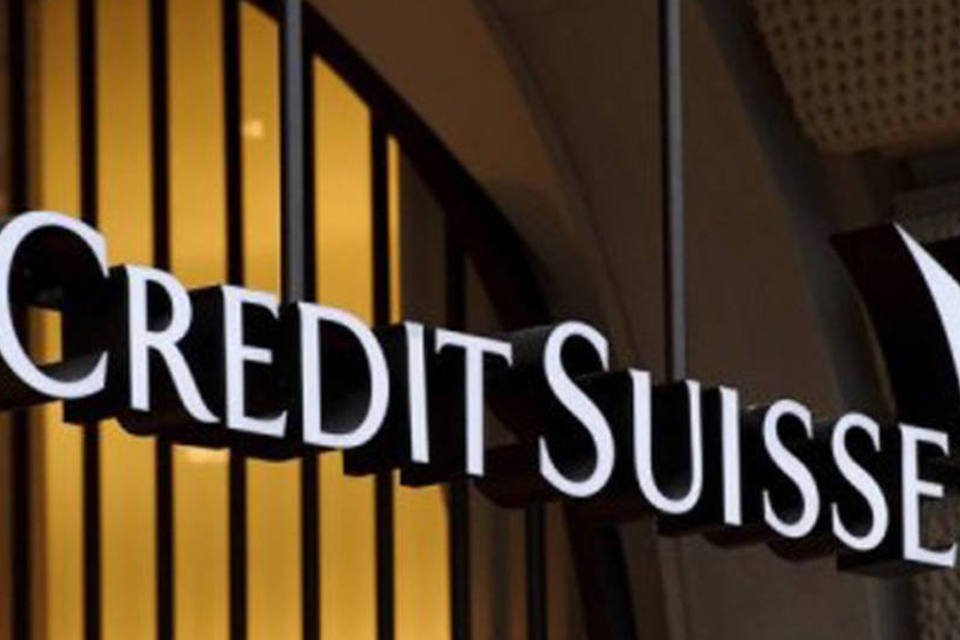 Credit Suisse: banco procederá a uma recapitalização por um total de 15,3 bilhões de francos suíços (15,6 bilhões de dólares) depois das críticas do Banco Nacional Suíço,  (Fabrice Coffrini/AFP)
