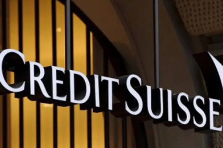 Credit Suisse:r Credit Suisse oferece aos seus clientes produtos e serviços por meio de suas três divisões principais de negócios: Private Banking, Investment Banking e Asset Management (Fabrice Coffrini/AFP)