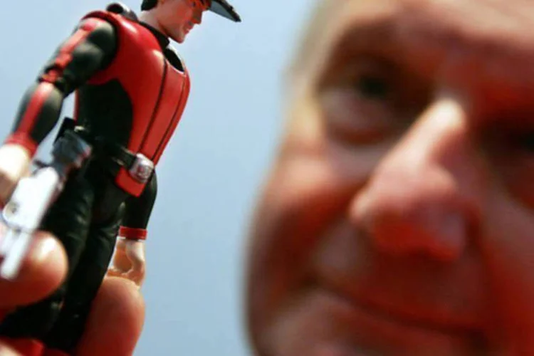 Gerry Anderson: "Ele morreu de modo tranquilo, enquanto dormia, ao meio-dia", disse Jamie (©afp.com / Adrian Dennis)