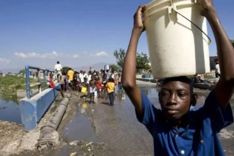 Criança no Haiti: conferência sobre educação infantil da Unesco deve definir diretrizes para avanços até 2015 (Getty Images)