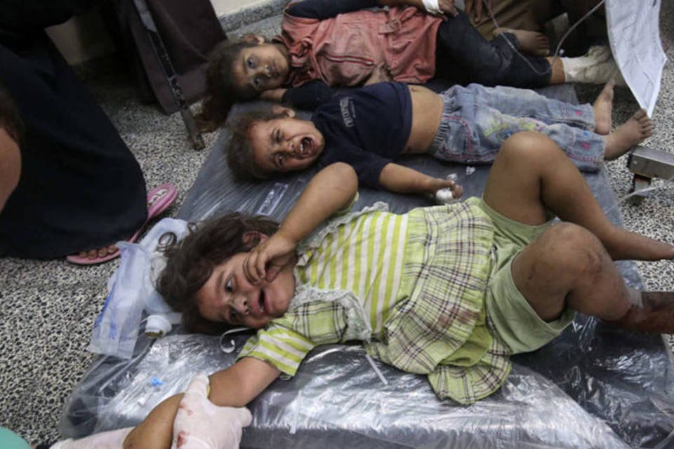Ofensiva israelense em Gaza mata 392 crianças, diz Unicef