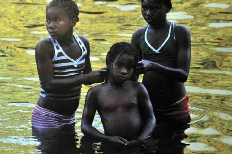 
	Crian&ccedil;as da comunidade Kalunga: encontro ocorre no Parque Nacional da Chapada dos Veadeiros
 (Valter Campanato/ABr)