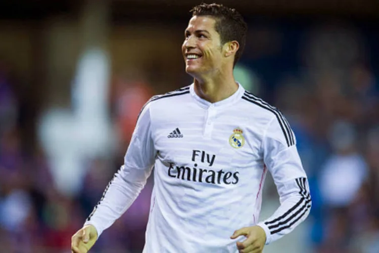 Cristiano Ronaldo, do Real Madrid: Real Madrid obtém um total divulgado de € 30 milhões por ano da Emirates (Juan Manuel Serrano Arce/Getty Images)