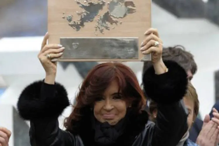 Cristina reivindicará mais uma vez que o Reino Unido cumpra a resolução das Nações Unidas (AFP/Juan Mabromata)