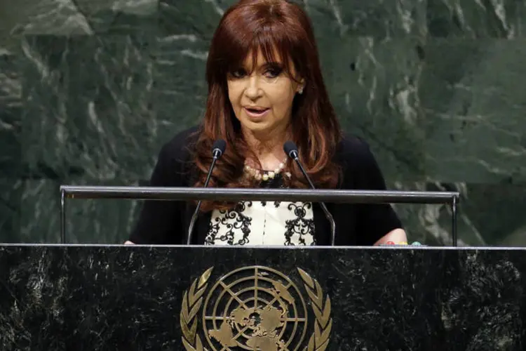 Cristina Kirchner: a Argentina se encontra em moratória parcial desde 30 de julho (Mike Segar/Reuters)