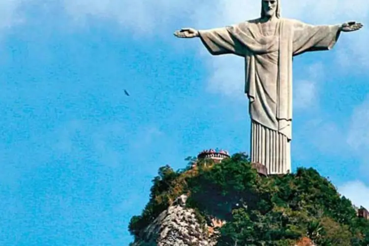 O Cristo Redentor, no Rio de Janeiro: No total, são 20 times participantes para concorrer uma viagem à cidade (Divulgação)