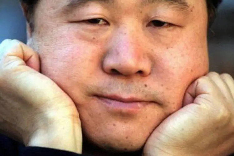 
	O cronista chin&ecirc;s Mo Yan em 2001 em Estocolmo: Mo Yan &eacute; hoje um dos mais famosos escritores chineses em seu pa&iacute;s e no exterior
 (Peter Lydén/Scanpix/AFP)
