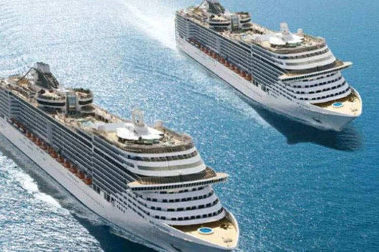 Espaço dentro do navio MSC Fantasia tem 71 suítes de alto padrão, com piscina, lounge e restaurante exclusivo (Divulgação)