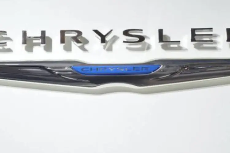 
	A americana Chrysler: ainda n&atilde;o foi fixada uma data exata para o IPO
 (AFP / Stan Honda)