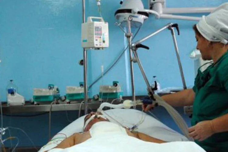 Hospital em Cuba: troca com o Canadá? (AFP)