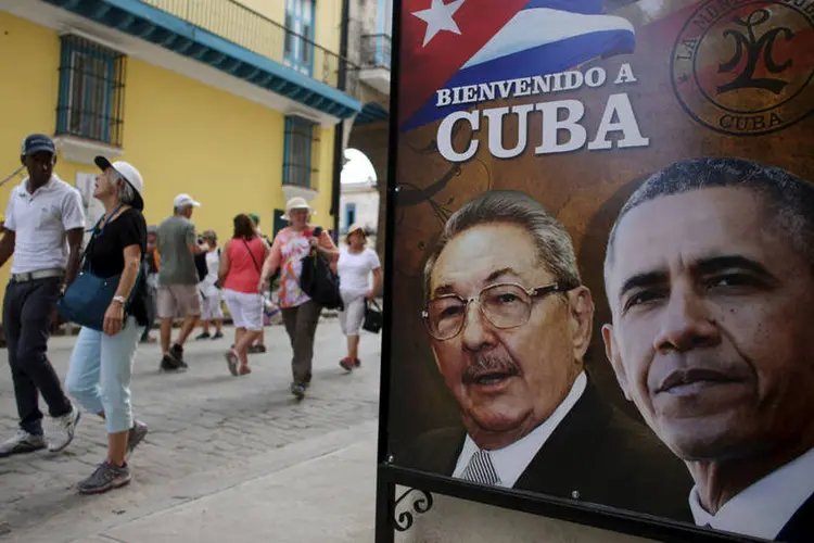
	Obama em Cuba: a prud&ecirc;ncia &eacute; a palavra chave da pol&iacute;tica externa do 44&ordm; presidente dos Estados Unidos
 (Alexandre Meneghini / Reuters)