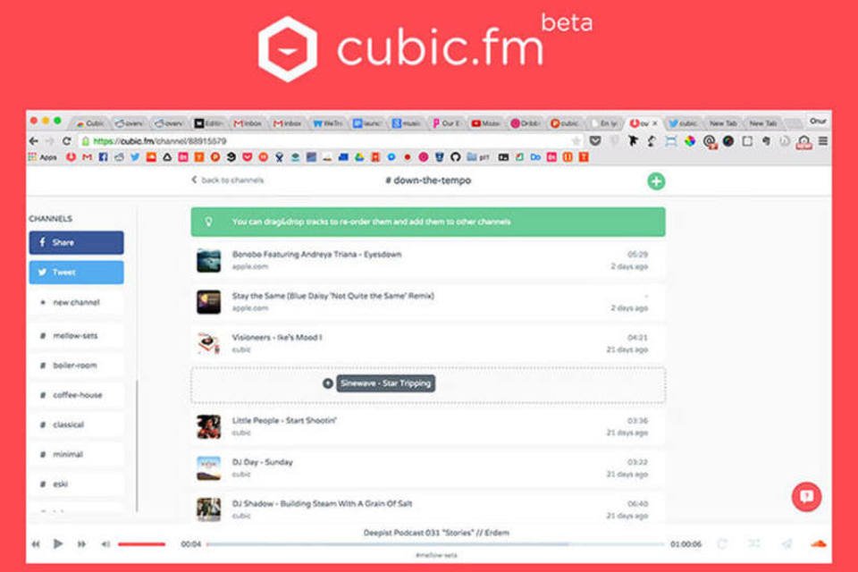 Webapp reúne todos os serviços de streaming de música em um