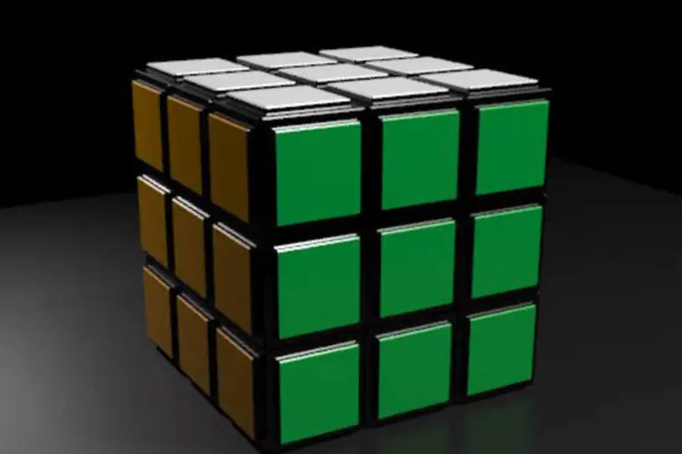 
	Cubo de Rubik, tamb&eacute;m chamado de cubo m&aacute;gico: Rob&ocirc; da Lego, Cubestomer conta com um Samsung Galaxy 4&nbsp;com processador octa core
 (Wikimedia Commons/Юкатан)
