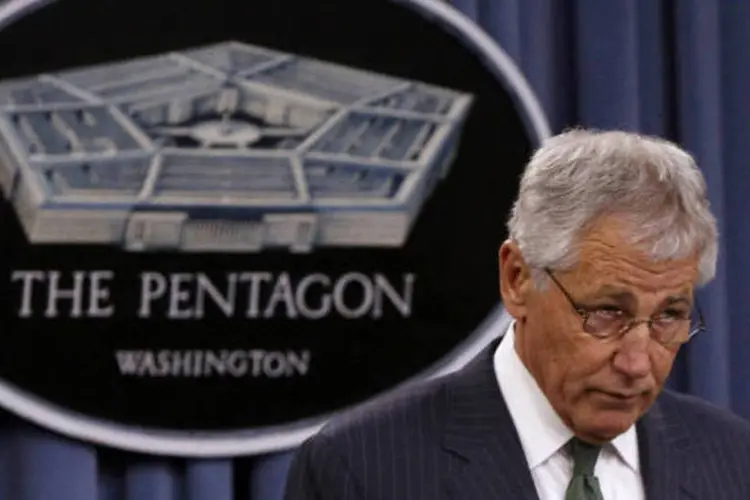 
	Hagel reiterou que os cortes or&ccedil;ament&aacute;rios que afetam o Pent&aacute;gono n&atilde;o prejudicar&atilde;o a estrat&eacute;gia americana no eixo &Aacute;sia-Pac&iacute;fico
 (REUTERS/Gary Cameron)