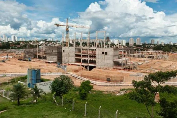 No estádio da capital matogrossense serão disputadas quatro partidas da Copa do Mundo de 2014 (Monitoramento/Ministério do Esporte)