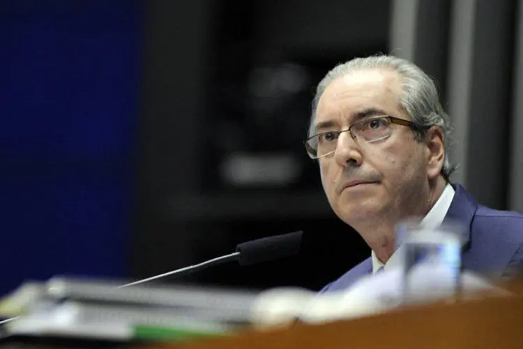 
	Eduardo Cunha, presidente da C&acirc;mara: o peemedebista &eacute; alvo de investiga&ccedil;&otilde;es pela Procuradoria-Geral da Rep&uacute;blica
 (Luis Macedo/ Câmara dos Deputados)