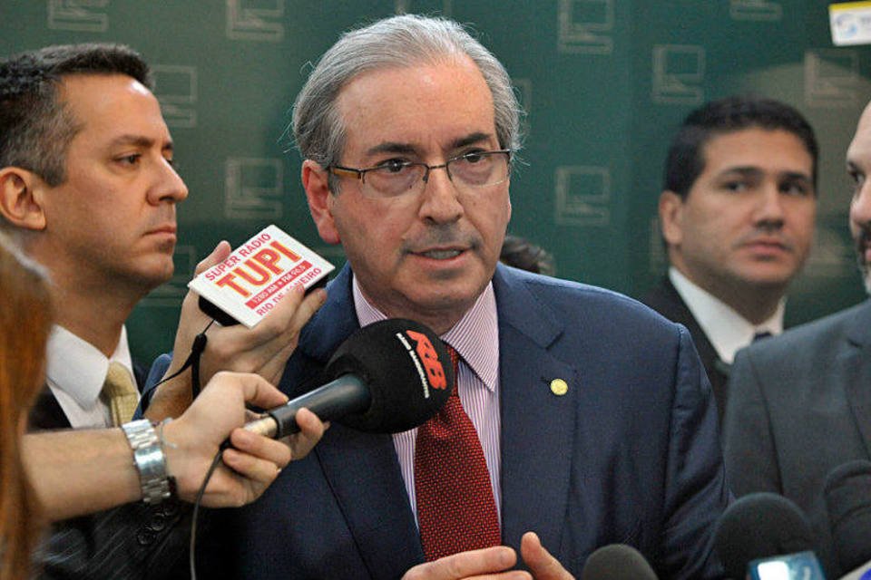 Cunha afirma que não vai deixar Presidência da Câmara