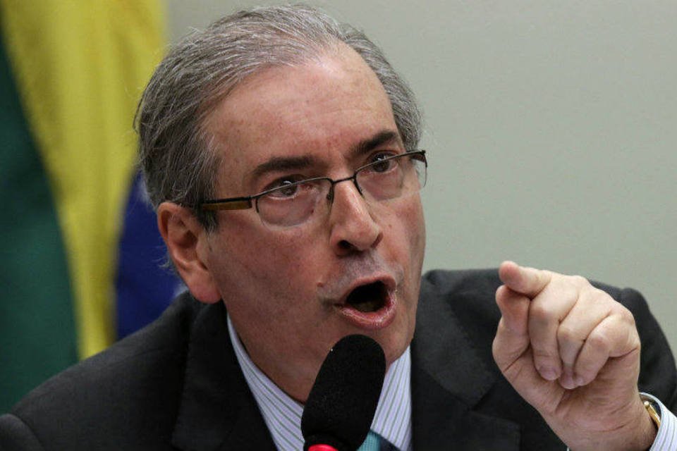 Cunha se diz absolutamente indiferente a protesto contra ele