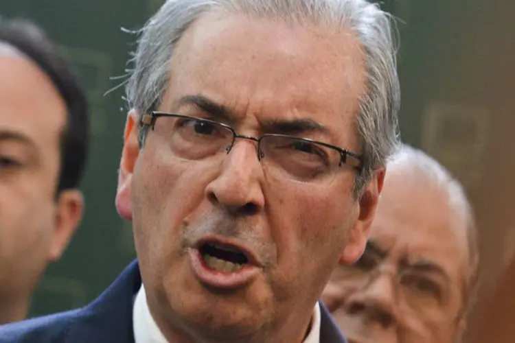 
	Para Cunha, ele est&aacute; sendo v&iacute;tima de uma divulga&ccedil;&atilde;o seletiva e a s&eacute;rie de esc&acirc;ndalos foi patrocinada pelo PT e seu governo
 (Antonio Cruz/ Agência Brasil)
