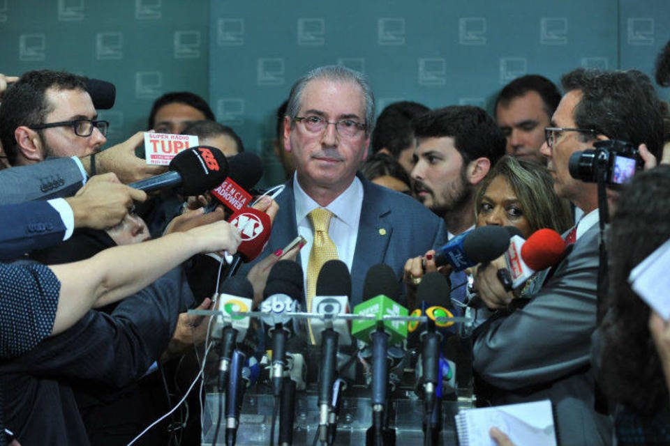 "Quem fez barganha foi o governo, não eu", alega Cunha
