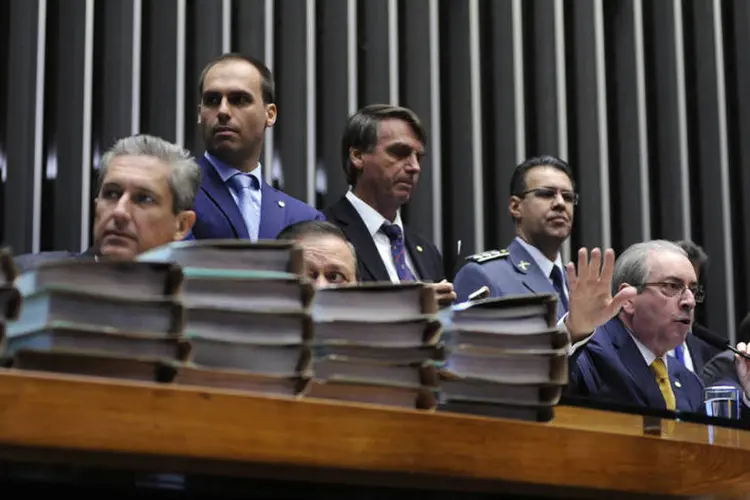 Eduardo Cunha: deputado preside a sessão de debates sobre o impeachment (Alex Ferreira / Câmara dos Deputados)