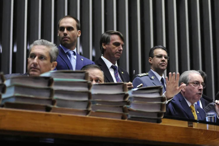 Eduardo Cunha: deputado preside a sessão de debates sobre o impeachment (Alex Ferreira / Câmara dos Deputados)
