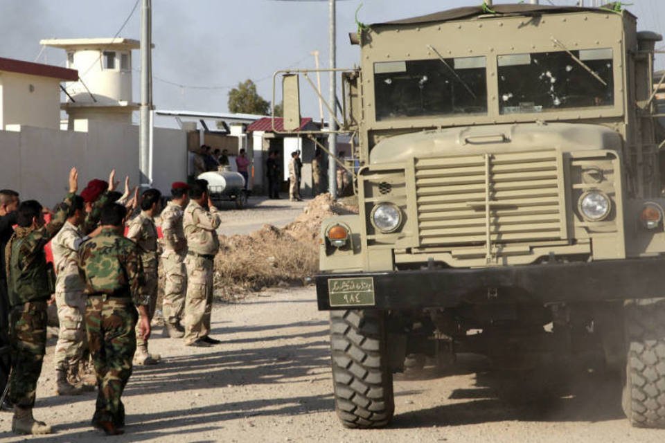 Exército iraquiano envia soldados para Síria