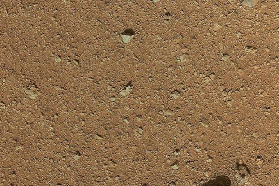10 imagens do primeiro mês do robô Curiosity em Marte
