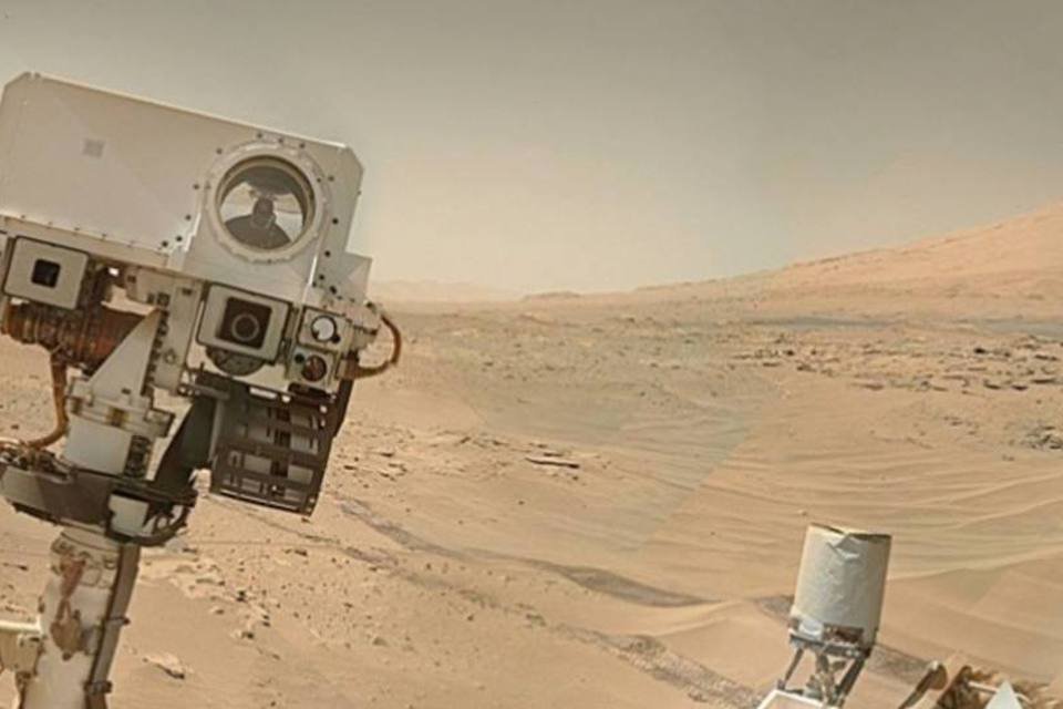 Olá, Marte! Veja a última selfie feita pelo Curiosity