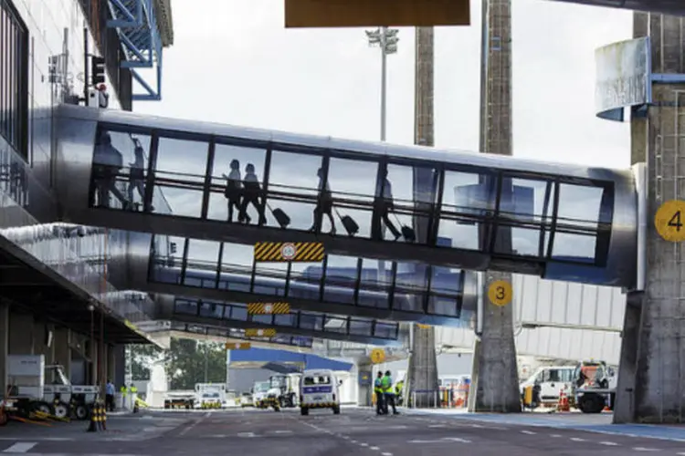
	O Aeroporto de Curitiba movimentou mais de 7 milh&otilde;es de passageiros em 2014
 (Infraero/Divulgação)