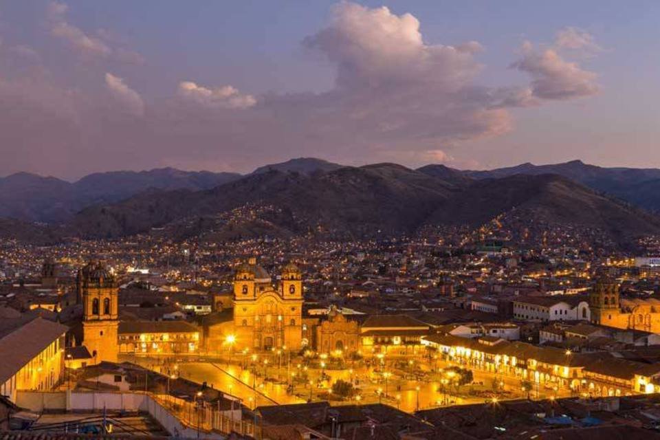Cidade de Cusco, no Peru, perto de onde acontece incêndio florestal (Thinkstock/olli0815)